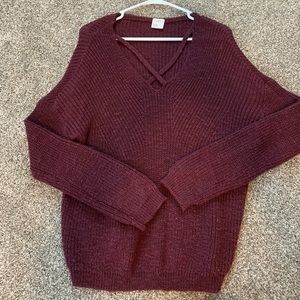 Maroon Sweater